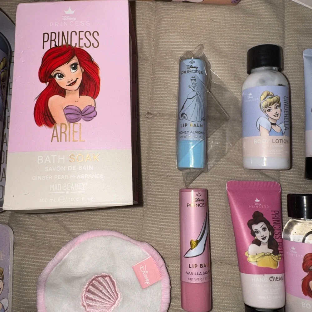 Disney Princess Mad Beauty Bath Soak & Bubbles Set -